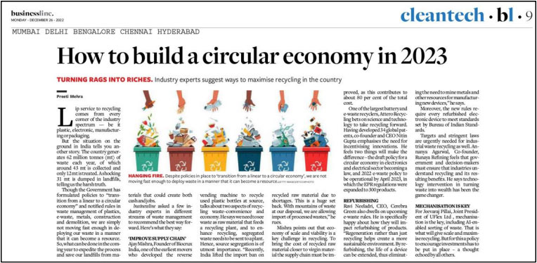 What it will take to build a circular economy in 2023